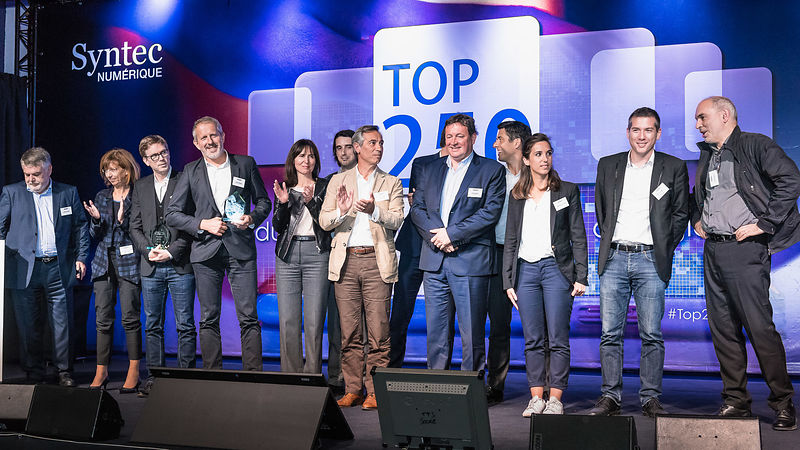 Lauréats de l'édition 2017 du TOP 250 des éditeurs de logiciel français