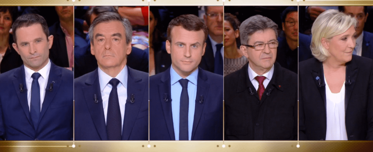 le grand débat de la campagne présidentielle diffusé sur TF1
